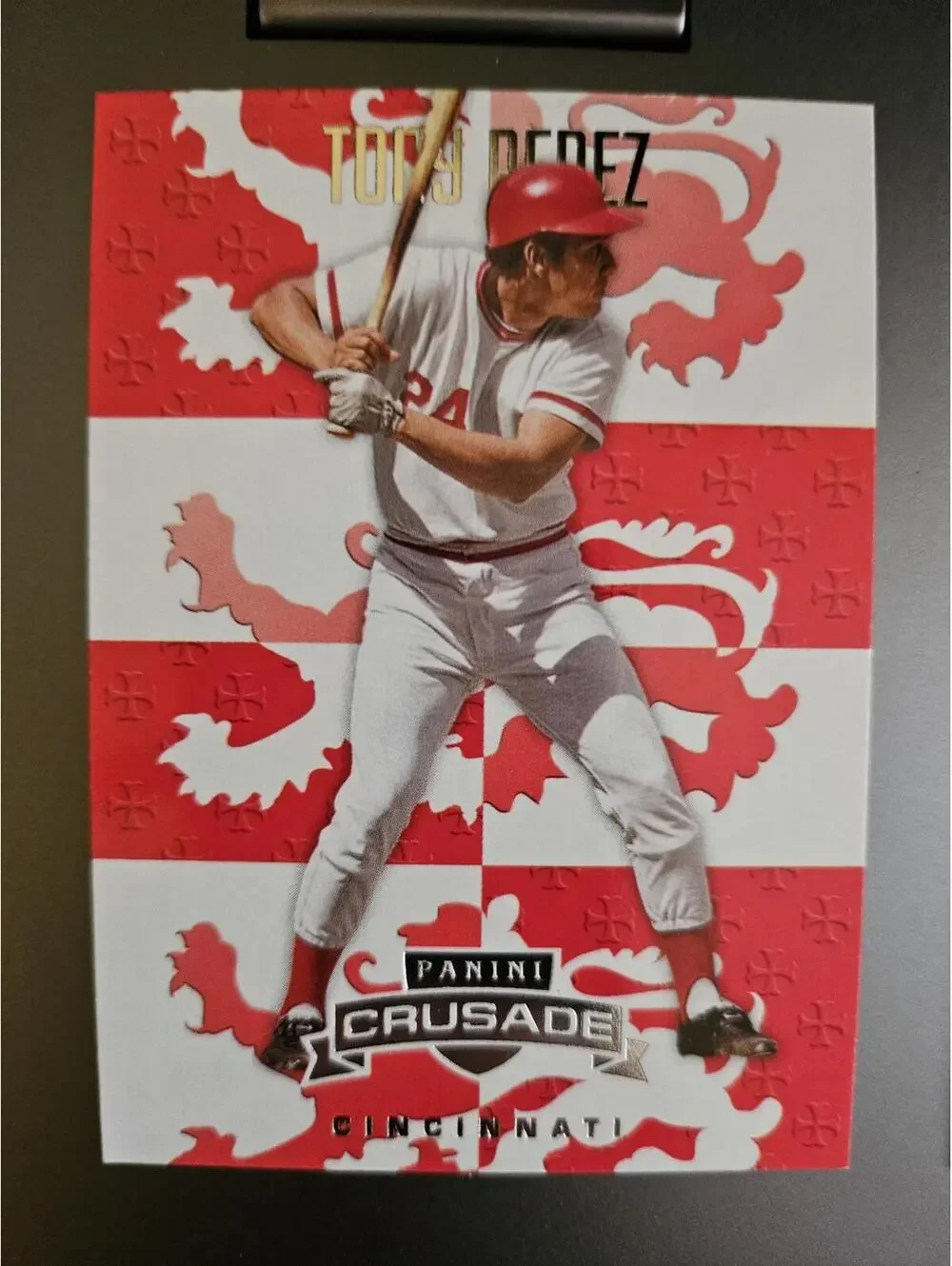 2025 Panini Crusade - Tony Perez - HOF  #117 - Reds